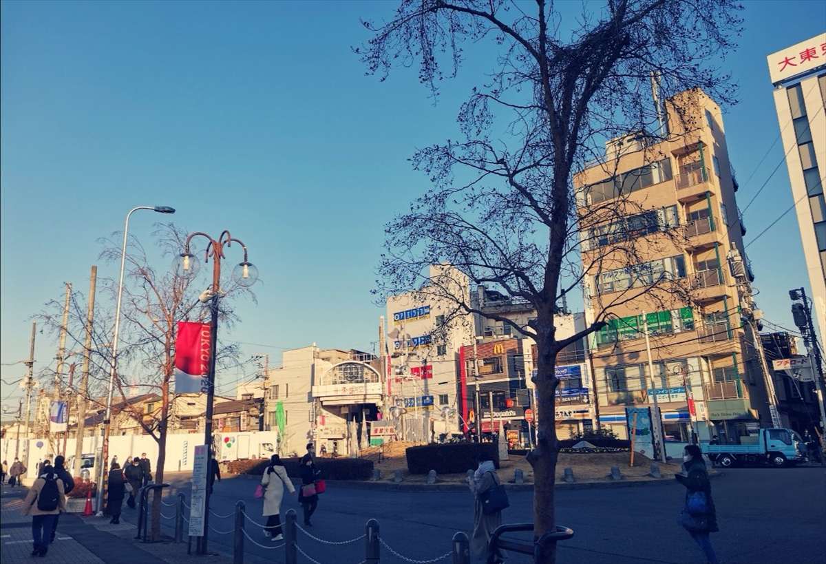 十条駅 北口の風景
