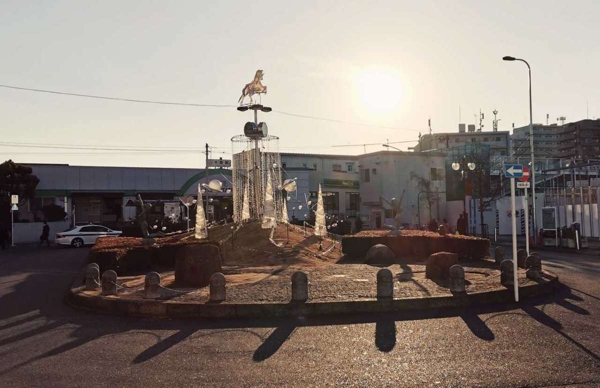 十条駅 北口の風景