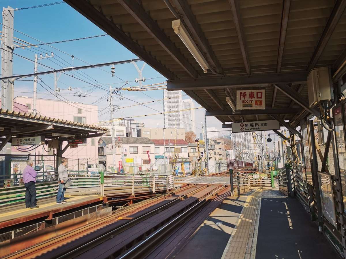 鬼子母神前停留場