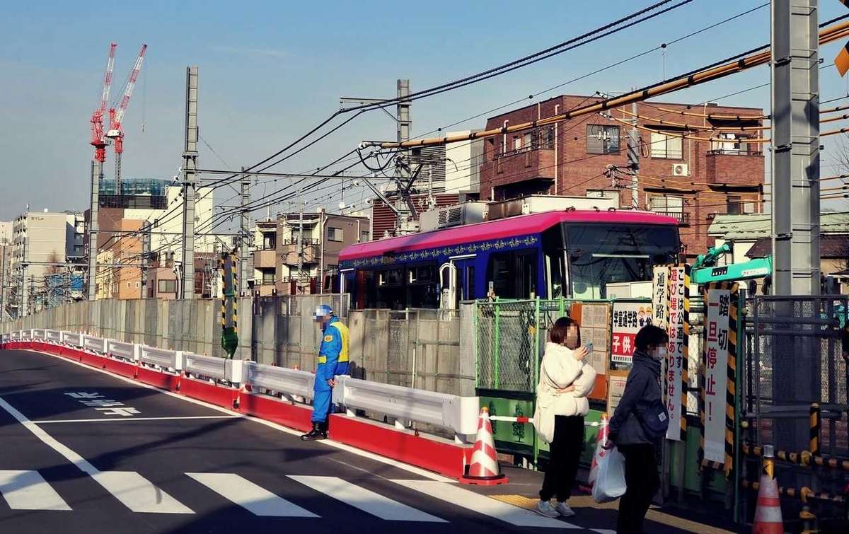 鬼子母神前停留場