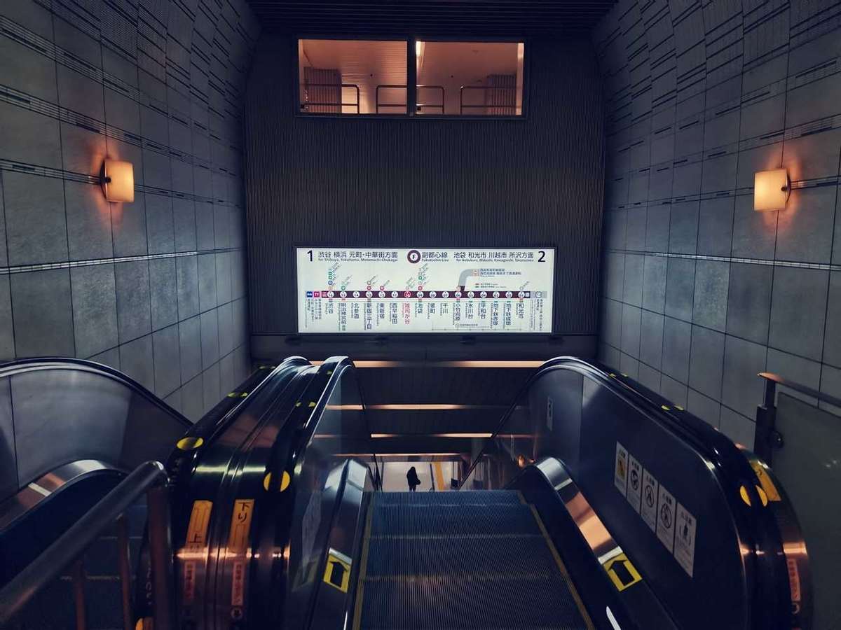 雑司が谷駅 構内