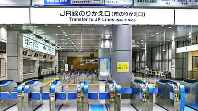 品川駅のJR線のりかえ口（南のりかえ口）