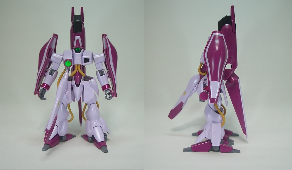 HGUC ガザⅭ（ハマーン・カーン専用機） 素組みレビュー - つみプラ