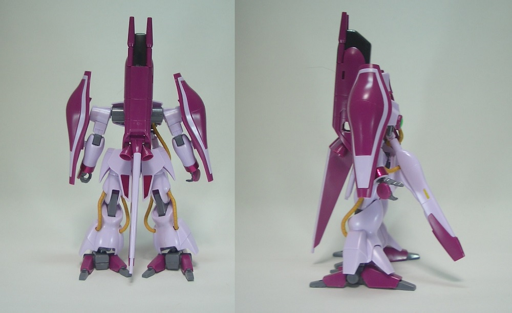 HGUC ガザⅭ（ハマーン・カーン専用機） 素組みレビュー - つみプラ
