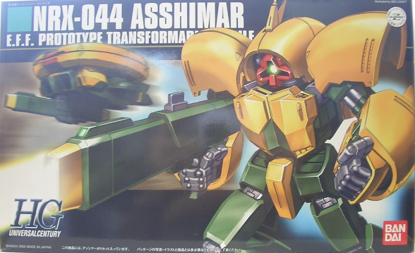 Amazon | HGUC 1/144 NRX-044 アッシマー (機動戦士Zガンダム