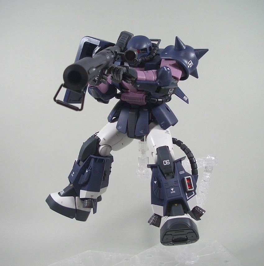 MG 高機動型ザクⅡ 黒い三連星仕様 Ver2.0. レビュー - つみプラ