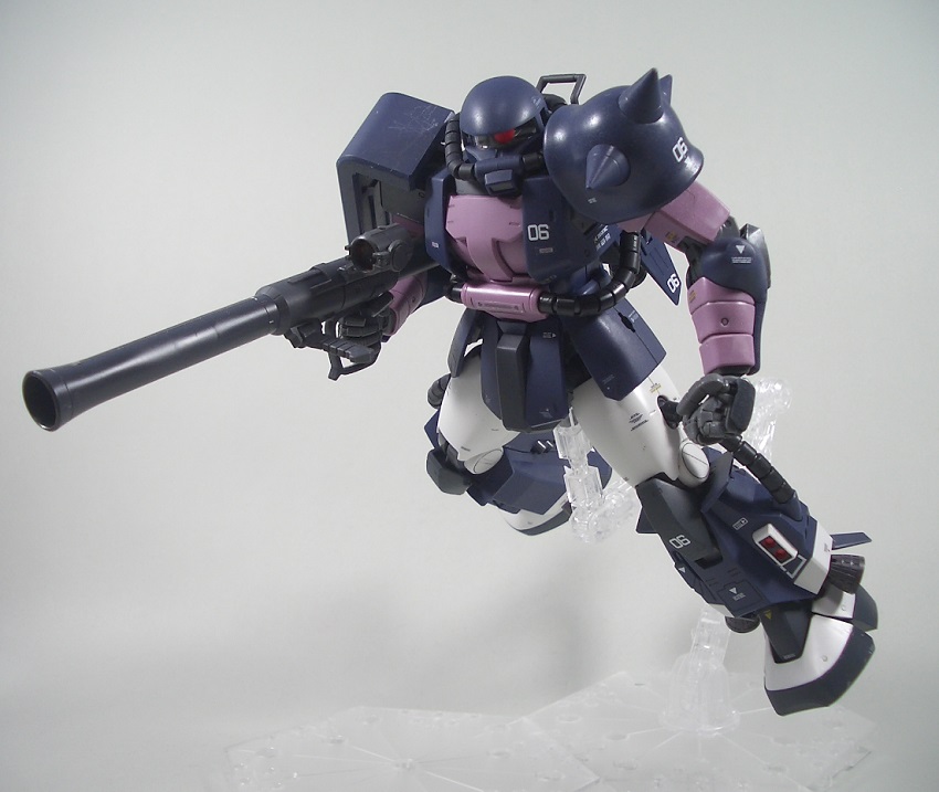 MG 高機動型ザクⅡ 黒い三連星仕様 Ver2.0. レビュー - つみプラ