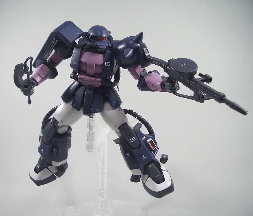 MG 高機動型ザクⅡ 黒い三連星仕様 Ver2.0. レビュー - つみプラ