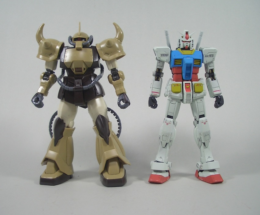 HG プロトタイプグフ（機動実証機サンドカラーVer.） 素組み
