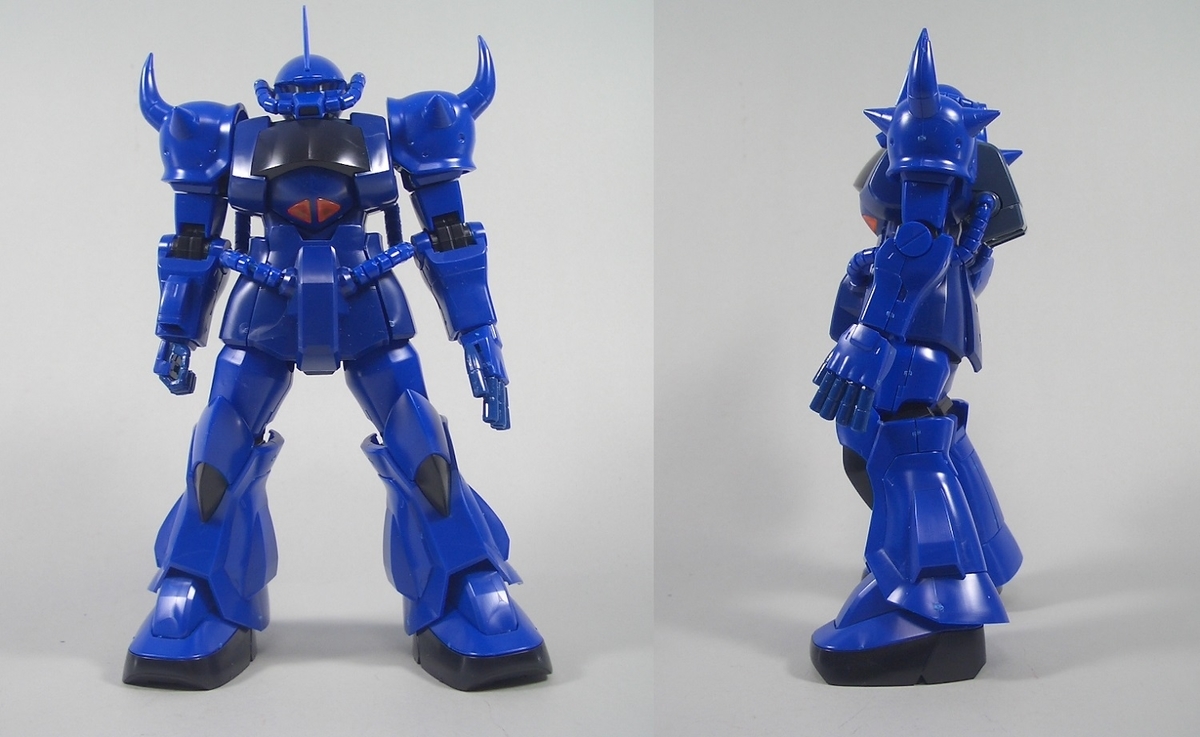 MG グフ 素組みレビュー - つみプラファクトリー
