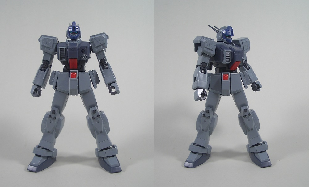 HGUC スレイヴ・レイス（パラシュート・パック仕様） 素組み