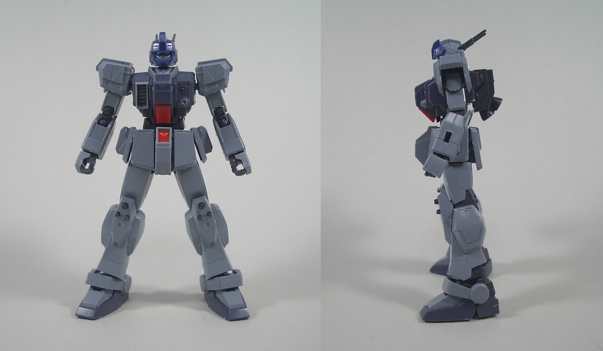 HGUC スレイヴ・レイス（パラシュート・パック仕様） 素組み