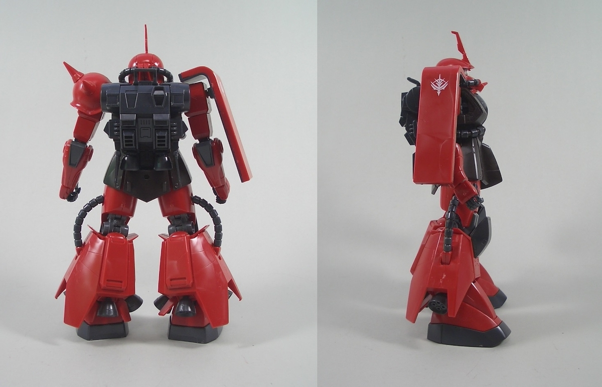 MG ザクⅡ ジョニー・ライデン少佐機 素組みレビュー - つみプラ