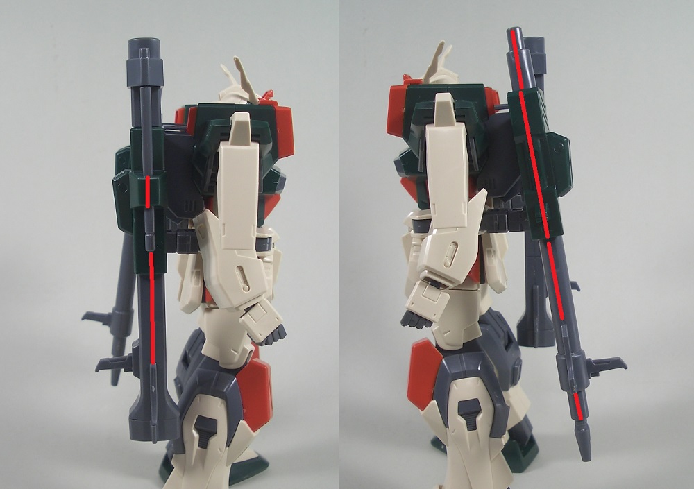 1/100 バスターガンダム 素組みレビュー - つみプラファクトリー