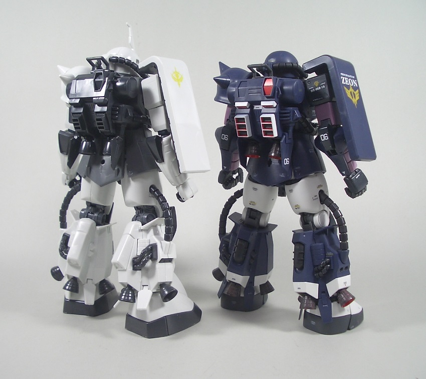 MG ザクⅡ シン・マツナガ大尉機 素組みレビュー - つみプラファクトリー
