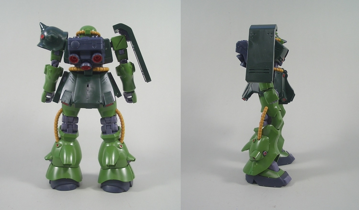 RE/100 ザクⅡ改 素組みレビュー - つみプラファクトリー