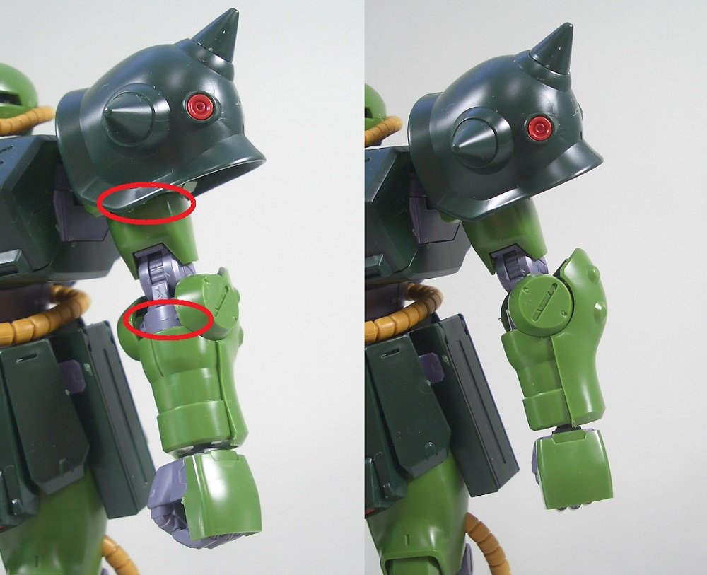 Re 100 ザク 改 素組みレビュー つみプラファクトリー
