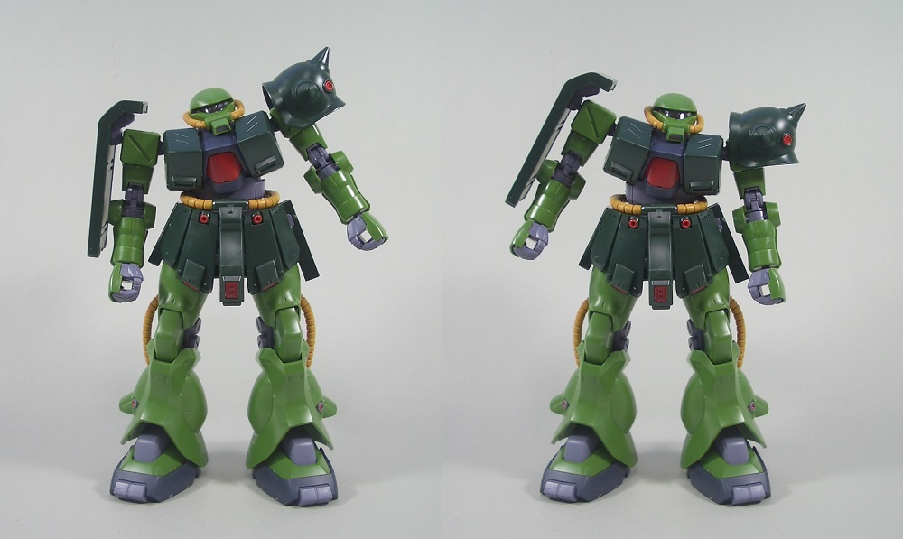 RE/100 ザクⅡ改 素組みレビュー - つみプラファクトリー