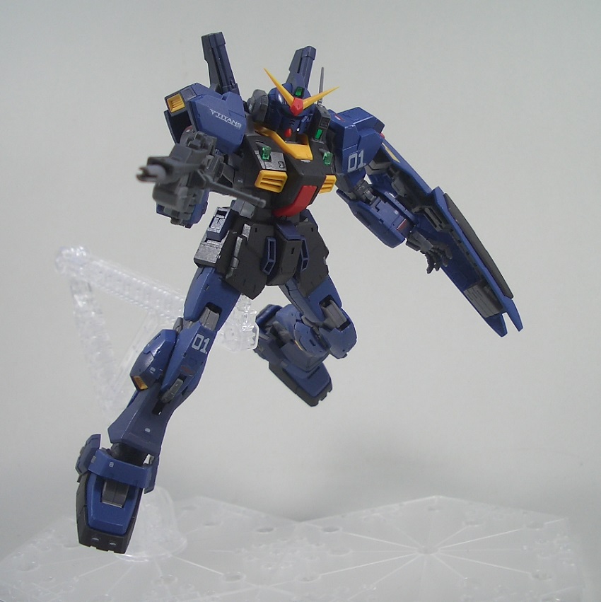 Rg ガンダムmk ティターンズ仕様 レビュー つみプラファクトリー Rg ガンダムmk ティターンズ仕様 レビュー つみプラファクトリー