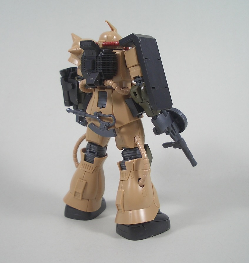 HG ザク・デザートタイプ 素組みレビュー - つみプラファクトリー