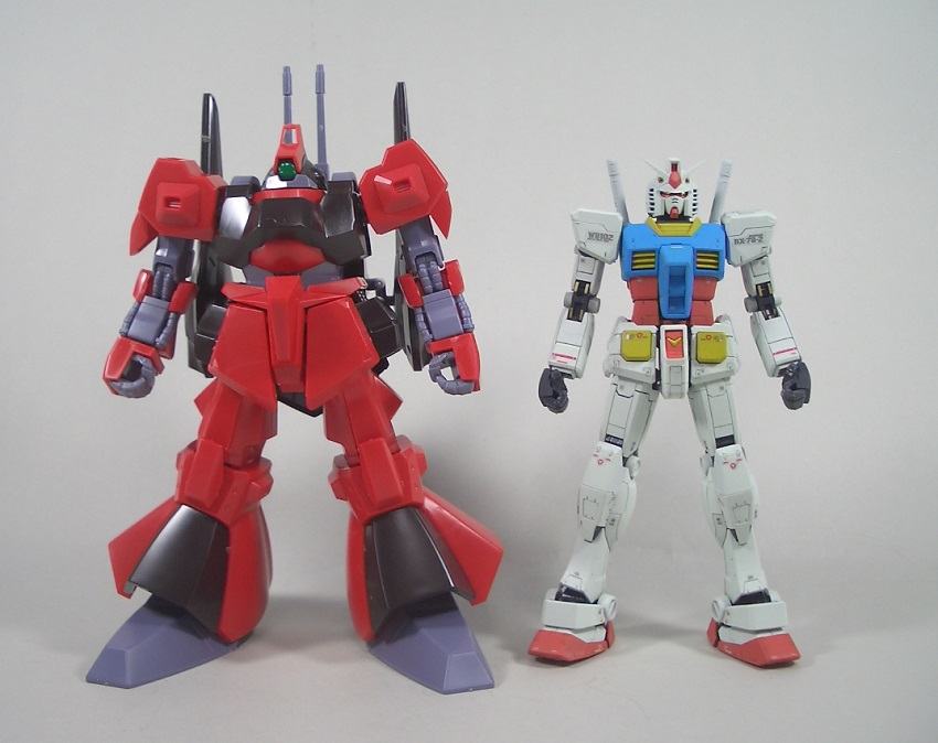 HGリックディアス3体セット素組み完成品 HGUC リック・ディアス（クワトロ・バジーナ機） 素組みレビュー