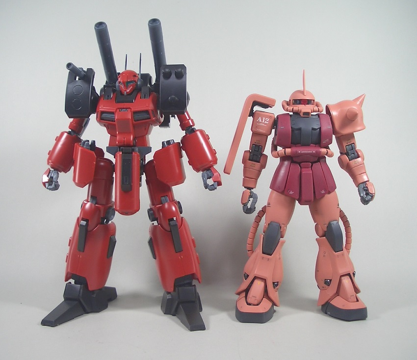 RE/100 ガンキャノン・ディテクター（Z-MSV Ver.） 素組み