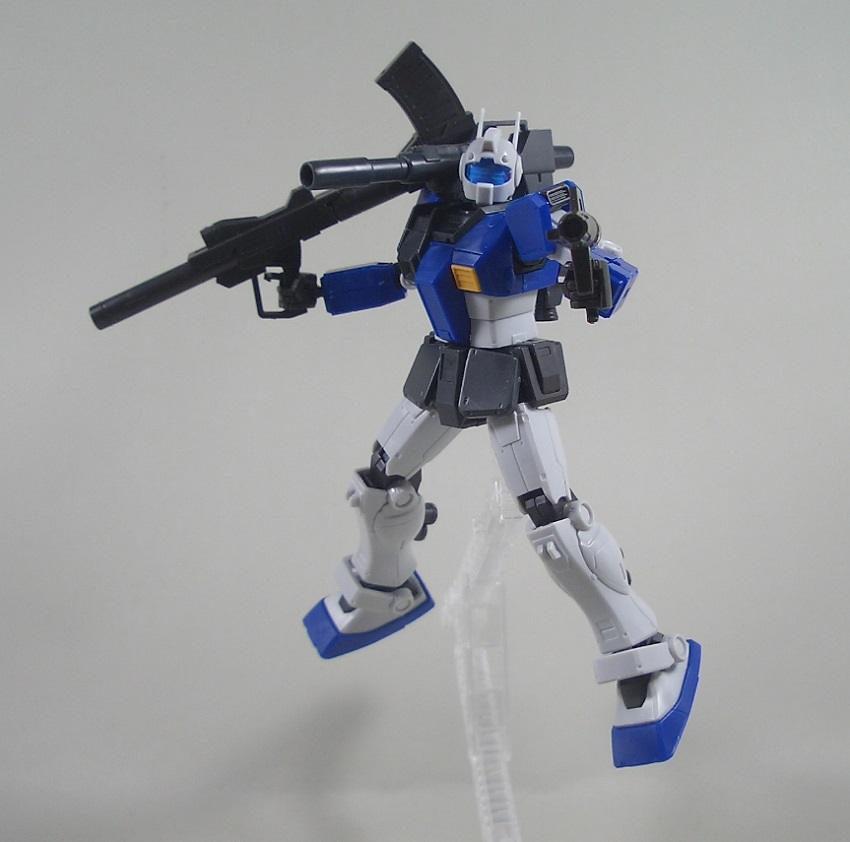 HG ジム・キャノン（ロケット・バズーカ装備） 素組みレビュー - つみ