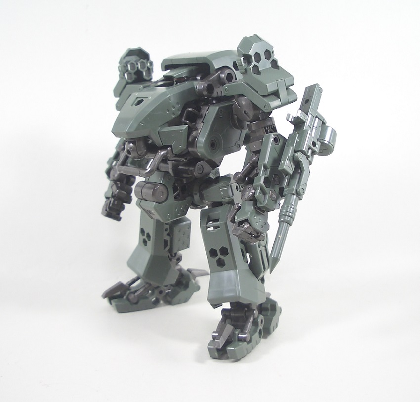 ヘキサギア バルクアームα 密林戦仕様 素組みレビュー - つみプラ