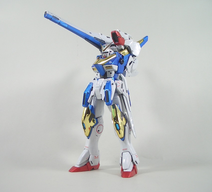 MG V2アサルトバスターガンダムVer.Ka［チタニウムフィニッシュ］ 製作