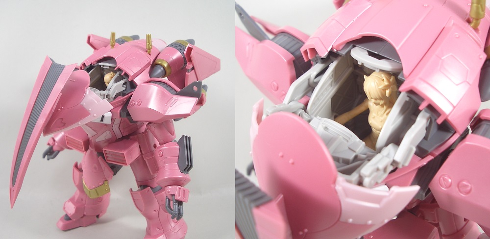 HG 霊子戦闘機・試製桜武（天宮さくら機） 素組みレビュー