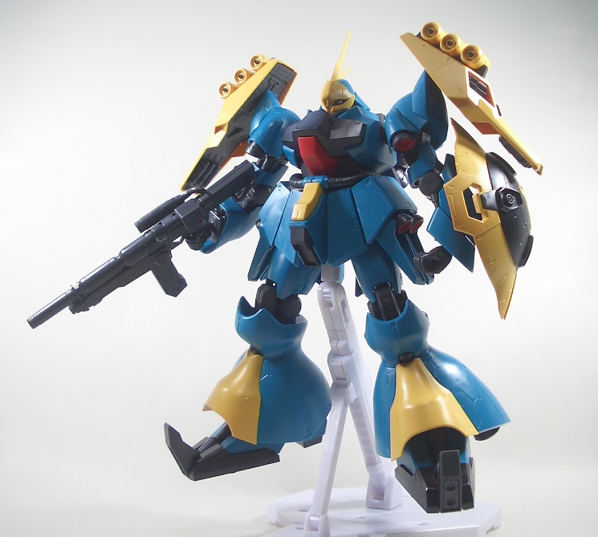 RE/100 ヤクト・ドーガ（ギュネイ・ガス機） 素組みレビュー - つみ