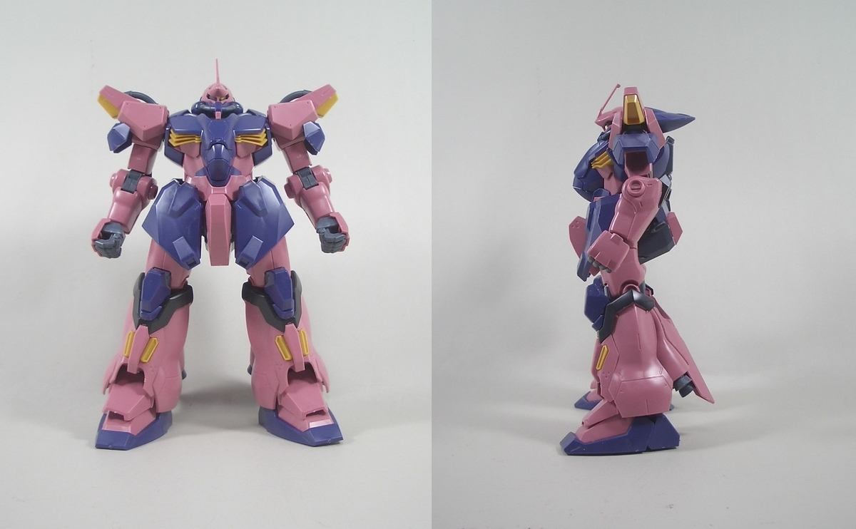 HGUC メッサーF02型（指揮官機） 素組みレビュー - つみプラ
