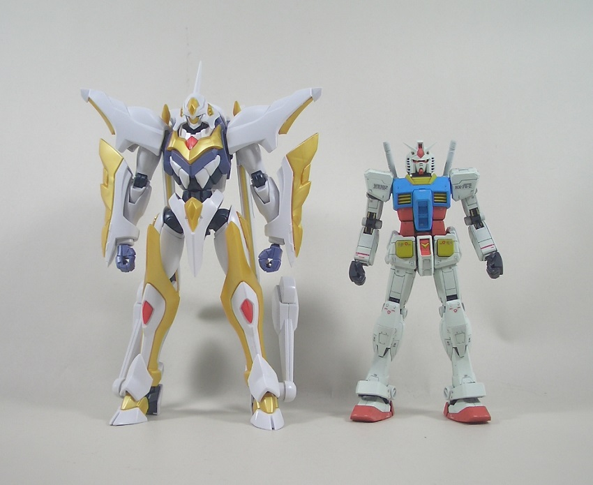 HG 1/35 ランスロット・アルビオン 素組 HG 1/35 ランスロット・アルビオン】素組みレビュー - ガンプラ