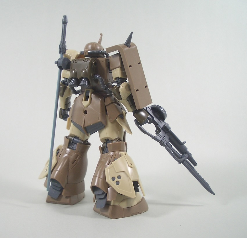 HG 高機動型ザク 地上用（エグバ機） 素組みレビュー - つみプラ