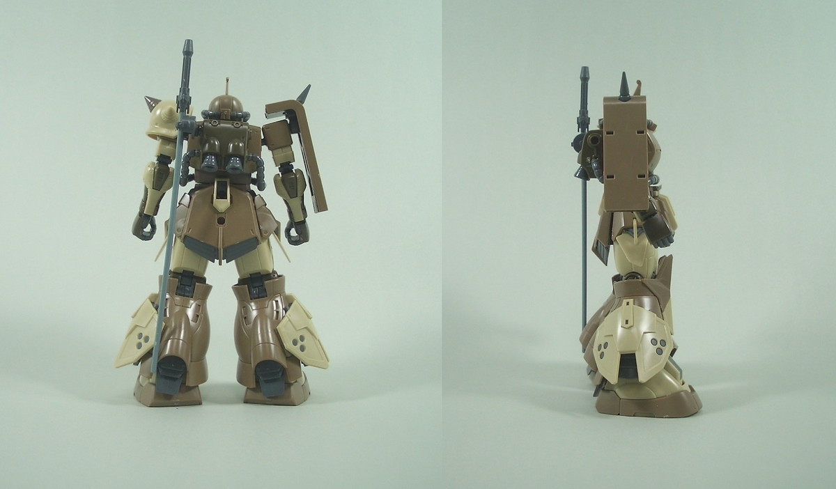 HG 高機動型ザク 地上用（エグバ機） 素組みレビュー - つみプラ