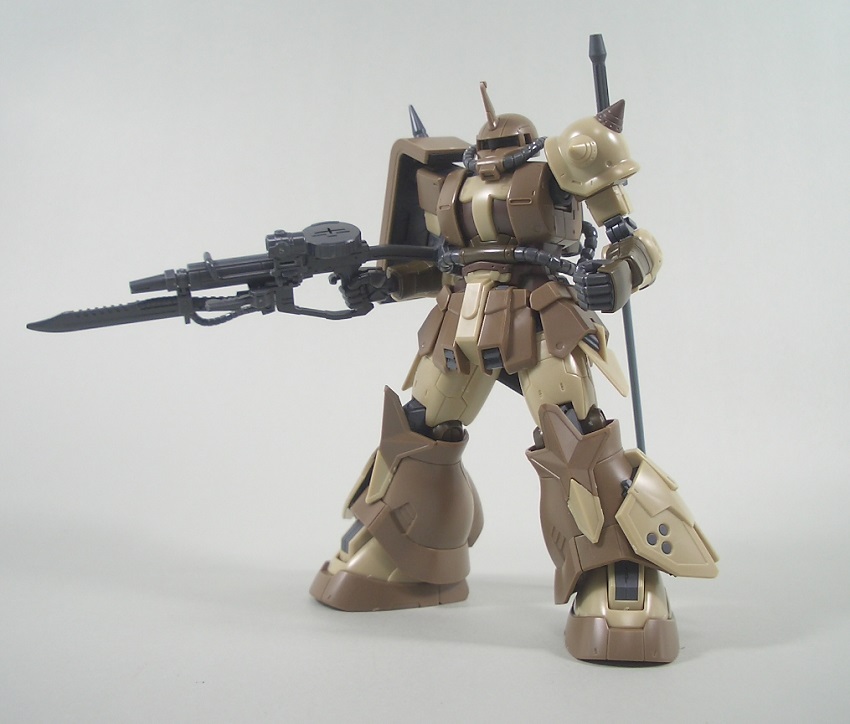 HG 高機動型ザク 地上用（エグバ機） 素組みレビュー - つみプラ