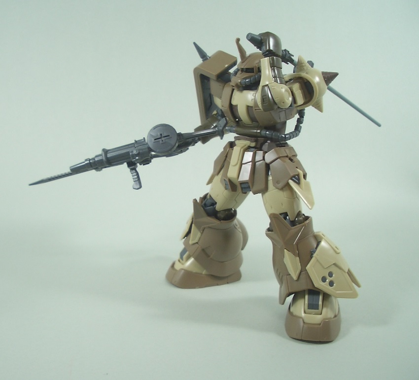 HG 高機動型ザク 地上用（エグバ機） 素組みレビュー - つみプラ
