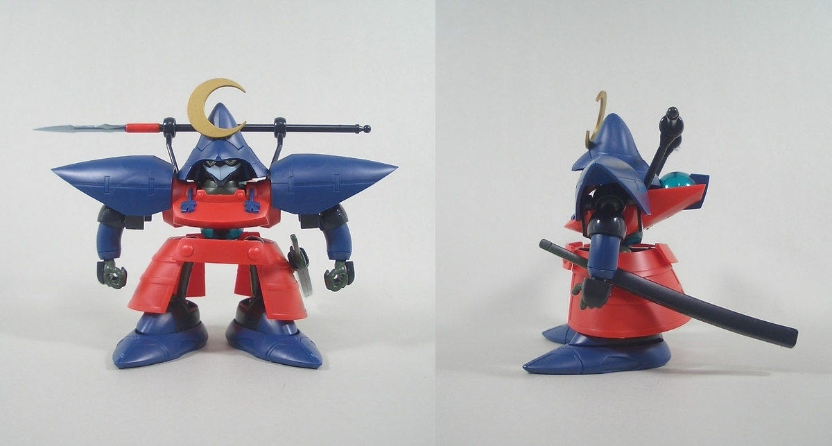 MODEROID リューサムライ 疾風丸 素組みレビュー - つみプラファクトリー