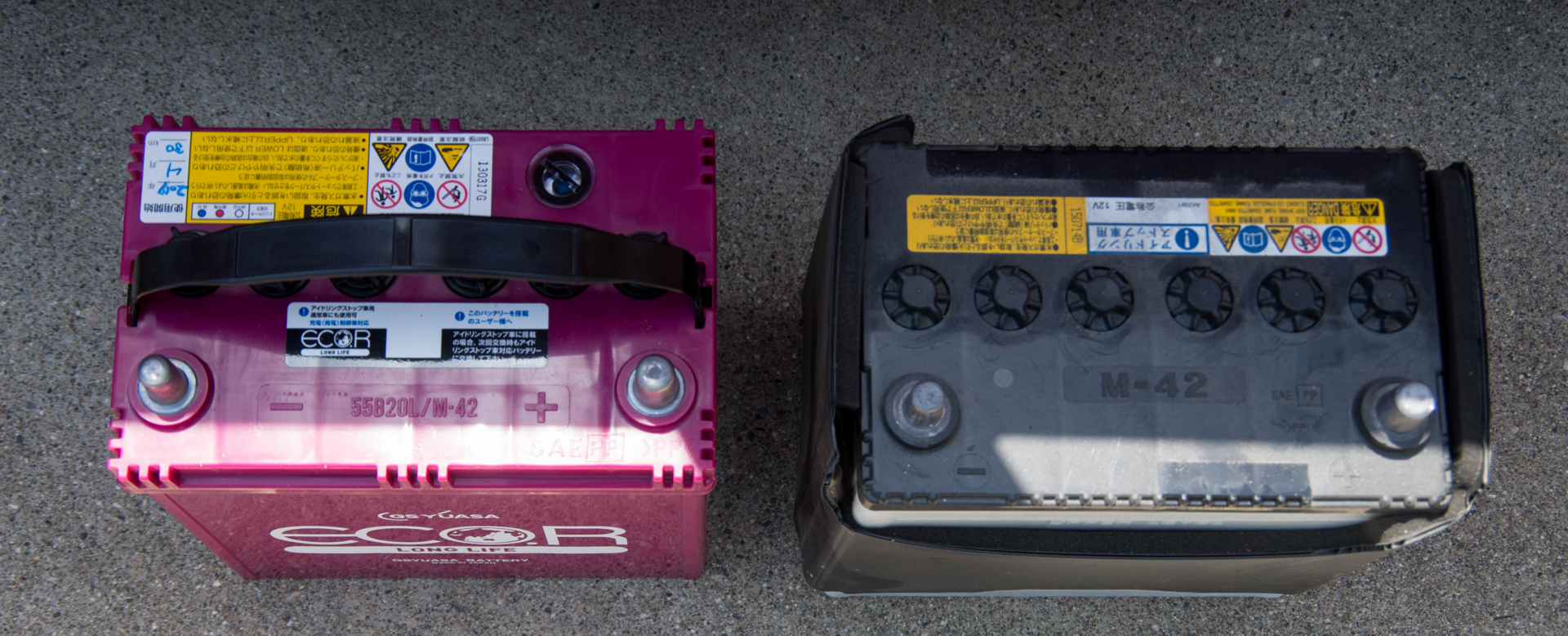 コペン(LA400K)バッテリー交換とワイパーゴム交換 - Catch227's diary