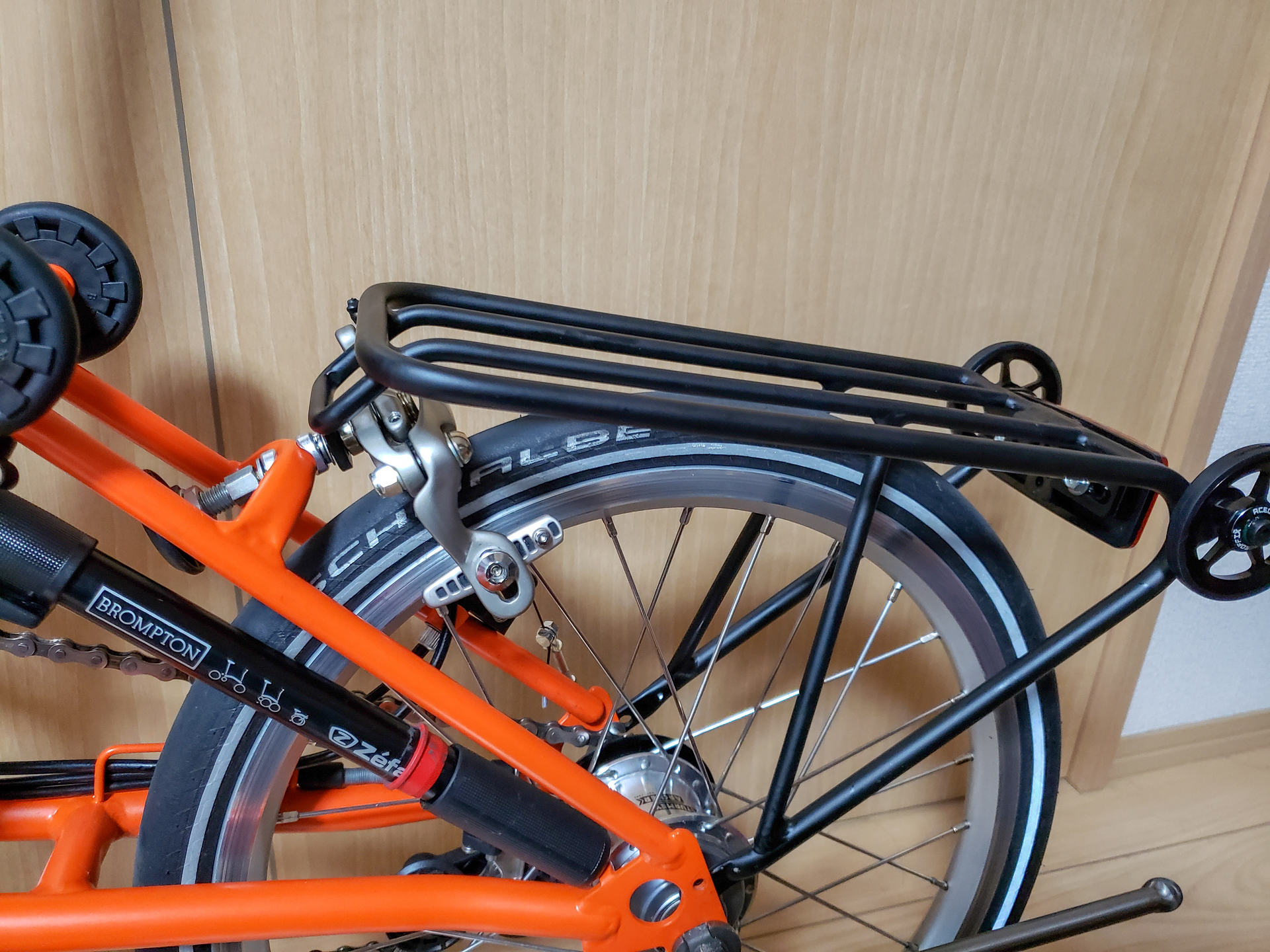 6速用リアホイール ブラック | ブランドで選ぶ,BROMPTON