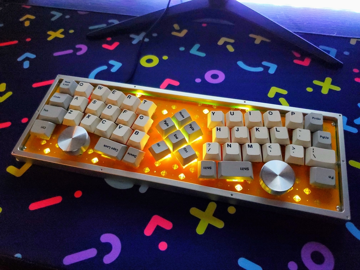 自作キーボード”Ambi-GL”について - Cerbekos × Keyboard