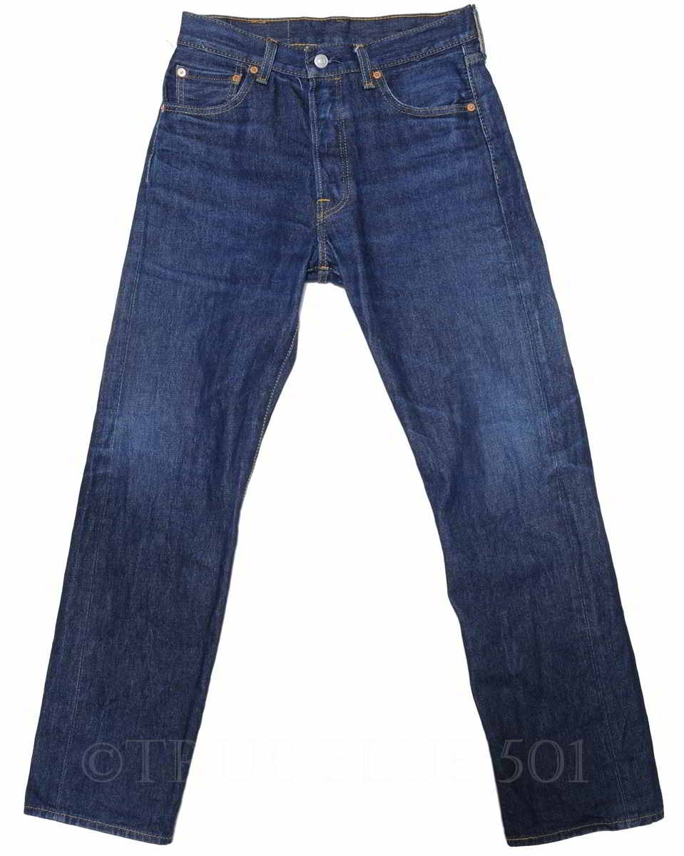 Levi's 501 STF 色落ちレポート 穿き込み1年。洗濯で想定通り縮んだ