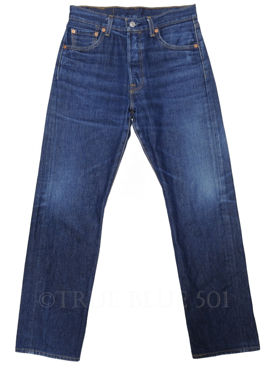 Levi's 501 STF 米国流通 現行モデルの経年変化 穿き込み1年7か月 洗濯