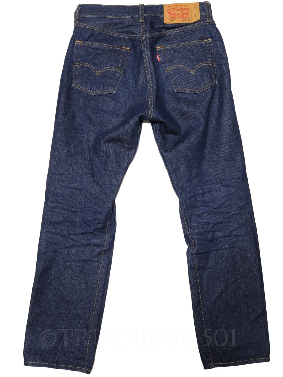 【極上色落ち◎】 Levi's リーバイス 501 0501-0000 W33 Levi's 00501-0000 SHRINK-TO-FIT 色落ちレポート 穿き込み1か月