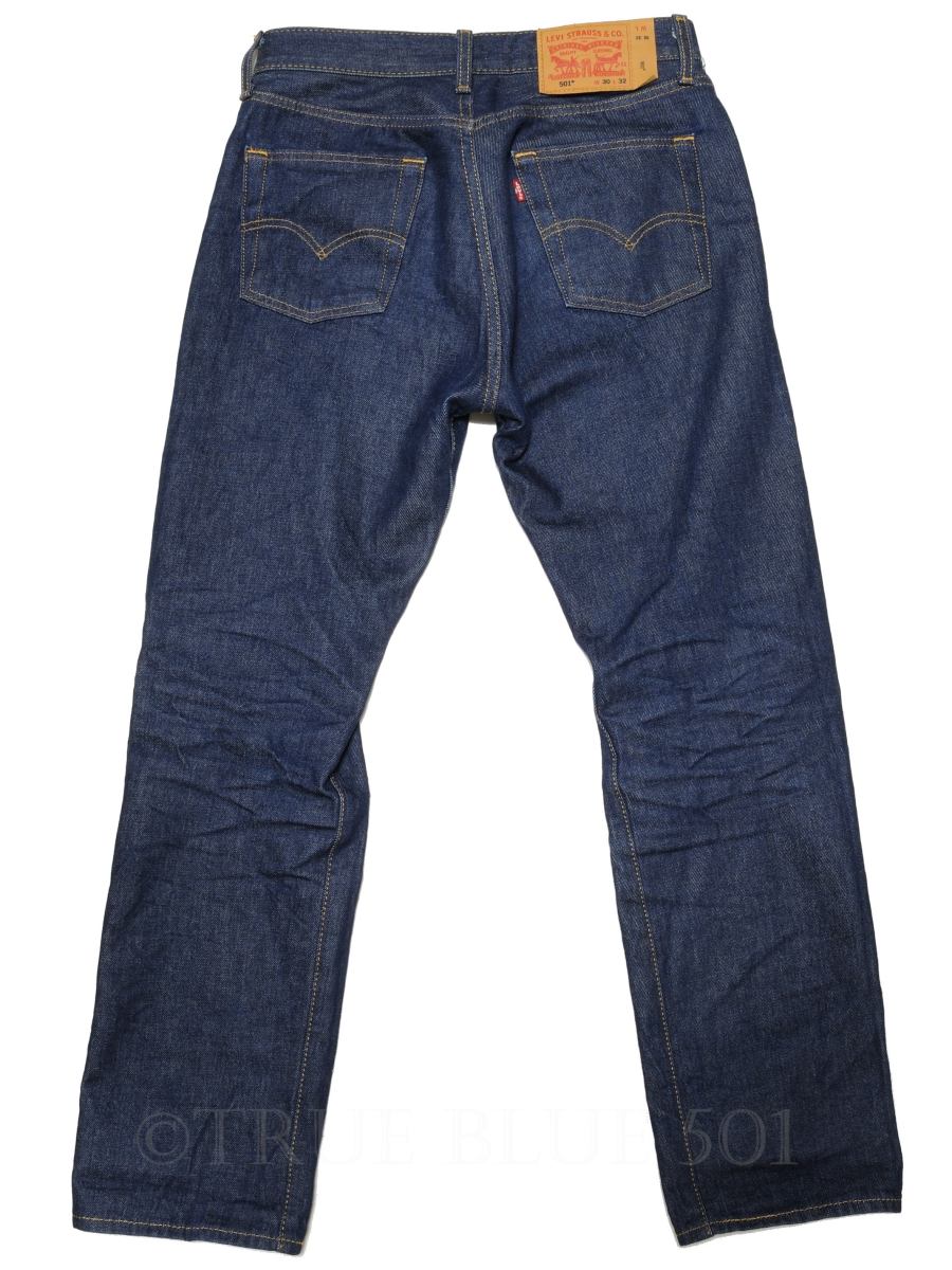 Levi's 00501-0000 SHRINK-TO-FIT 色落ちレポート 穿き込み2か月