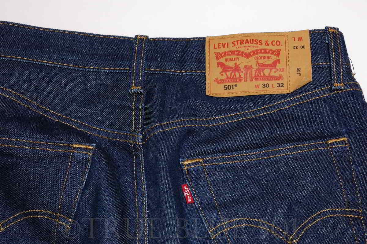 Levi's 00501-0000 SHRINK-TO-FIT 色落ちレポート 穿き込み3か月