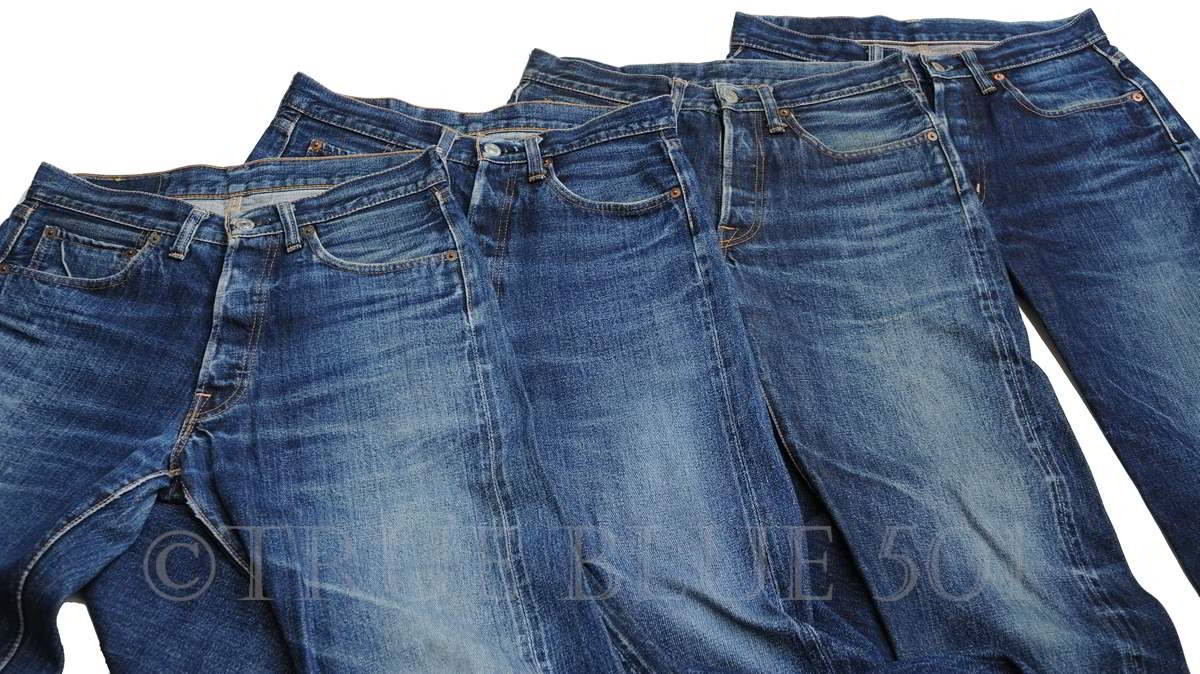 Levi's 00501-0000 SHRINK-TO-FIT 色落ちレポート 穿き込み7か月