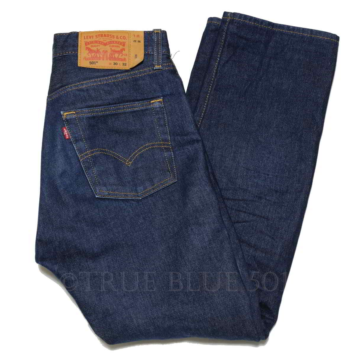 Levi's 00501-0000 SHRINK-TO-FIT 色落ちレポート 穿き込み11か