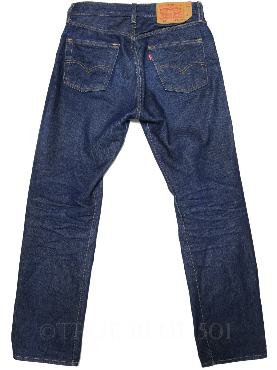 Levi's 00501-0000 SHRINK-TO-FIT 色落ちレポート 穿き込み11か