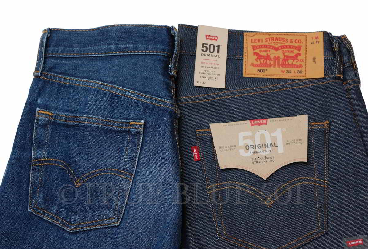 Levi's 501 STF faded 2years